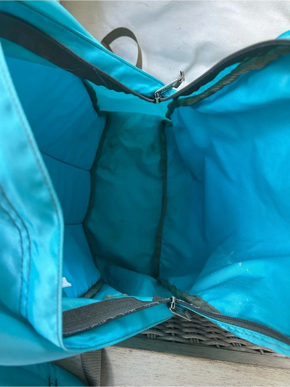 L.L. Bean Teal Deluxe Backpack